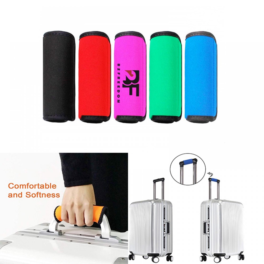 Logo Branded Luggage Handle Wraps Logo Branded Luggage Handle Wraps