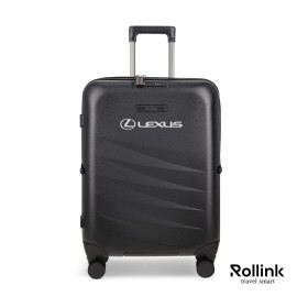 Rollink Mono 26" Medium Checked Luggage with Logo