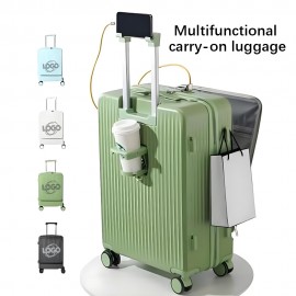 20" Multifunctional Travel Luggage Suitcase with Logo
