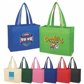 Custom Medium Economy Non-Woven Tote Bag  Custom Medium Economy Non-Woven Tote Bag