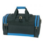Two-tone duffel with Logo