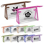 Personalized Portable Transparent PVC Cosmetic Bags