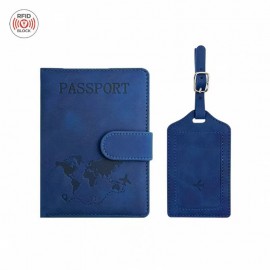 Passport Holder&Luggage Tag Package Set Travel Suits with Logo  Passport Holder&Luggage Tag Package Set Travel Suits with Logo