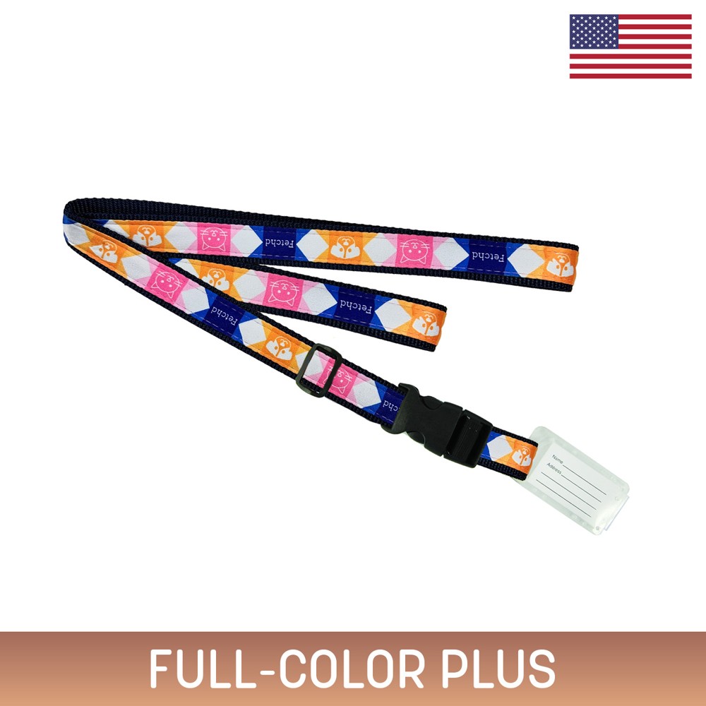 Promotional 1" Sublimated Luggage Strap