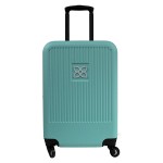 Personalized Sherpani Meridian Crushproof Carryon Luggage, Teal