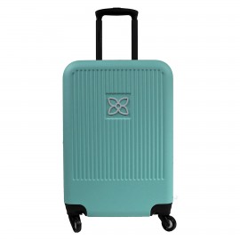 Personalized Sherpani Meridian Crushproof Carryon Luggage, Teal  Personalized Sherpani Meridian Crushproof Carryon Luggage, Teal