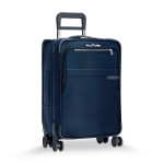 Custom Briggs & Riley Baseline Domestic Carry-On Expandable Spinner Bag (Navy)