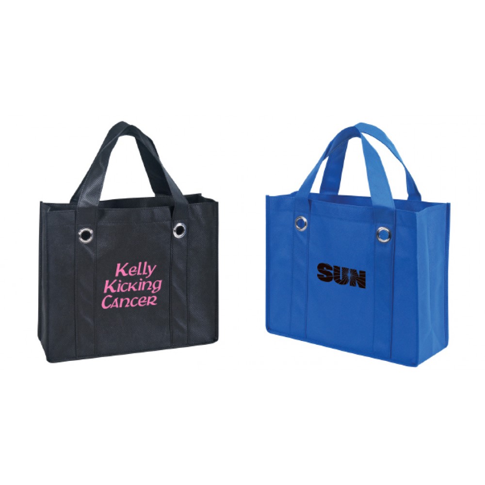 TUFF 100GSM Non Woven Medium Tote with Bottom Board with Logo