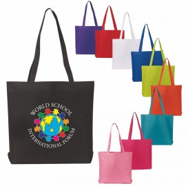 Personalized 600 Denier Polyester Gusset Tote  Personalized 600 Denier Polyester Gusset Tote