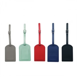 Logo Branded Venezia Leather Luggage Tags