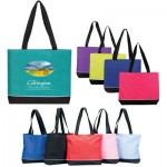 Custom 600Denier Polyester Zipper Shoulder Tote