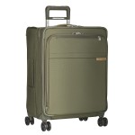 Personalized Briggs & Riley Baseline Medium Expandable Spinner Bag (Olive)