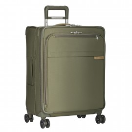 Personalized Briggs & Riley Baseline Medium Expandable Spinner Bag (Olive)  Personalized Briggs & Riley Baseline Medium Expandable Spinner Bag (Olive)