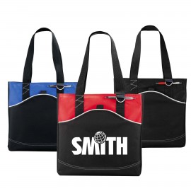 La Costa Convention Tote with Rear ID Holder and D Ring with Logo  La Costa Convention Tote with Rear ID Holder and D Ring with Logo