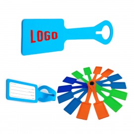 Logo Branded Silicone Luggage Tracking Tag