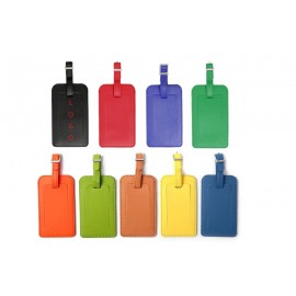 Customized Flip Open PU Leather Luggage Tag  Customized Flip Open PU Leather Luggage Tag