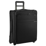 Customized Briggs & Riley Baseline International Carry-On Wide-Body Upright Bag (Black)