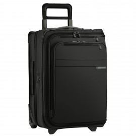 Briggs & Riley Baseline Domestic Carry-On Upright Garment Bag (Black) with Logo