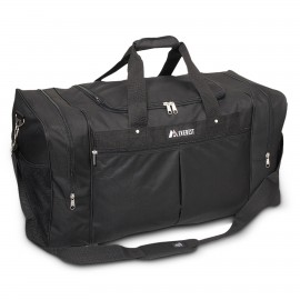 Everest Travel Gear Bag, Extra Large, Black with Logo  Everest Travel Gear Bag, Extra Large, Black with Logo