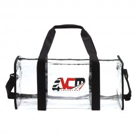 Customized Clear Square Duffle Bag