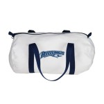 10oz Colored Canvas Small Barrel Bag - 15" x 8" with Logo