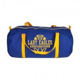 Customized 10oz Colored Canvas Large Barrel Bag - 20" x 10"