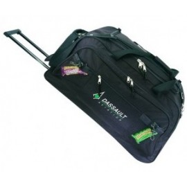 Logo Branded Rolling Duffel Bag (28"x 15" x18")  Logo Branded Rolling Duffel Bag (28"x 15" x18")