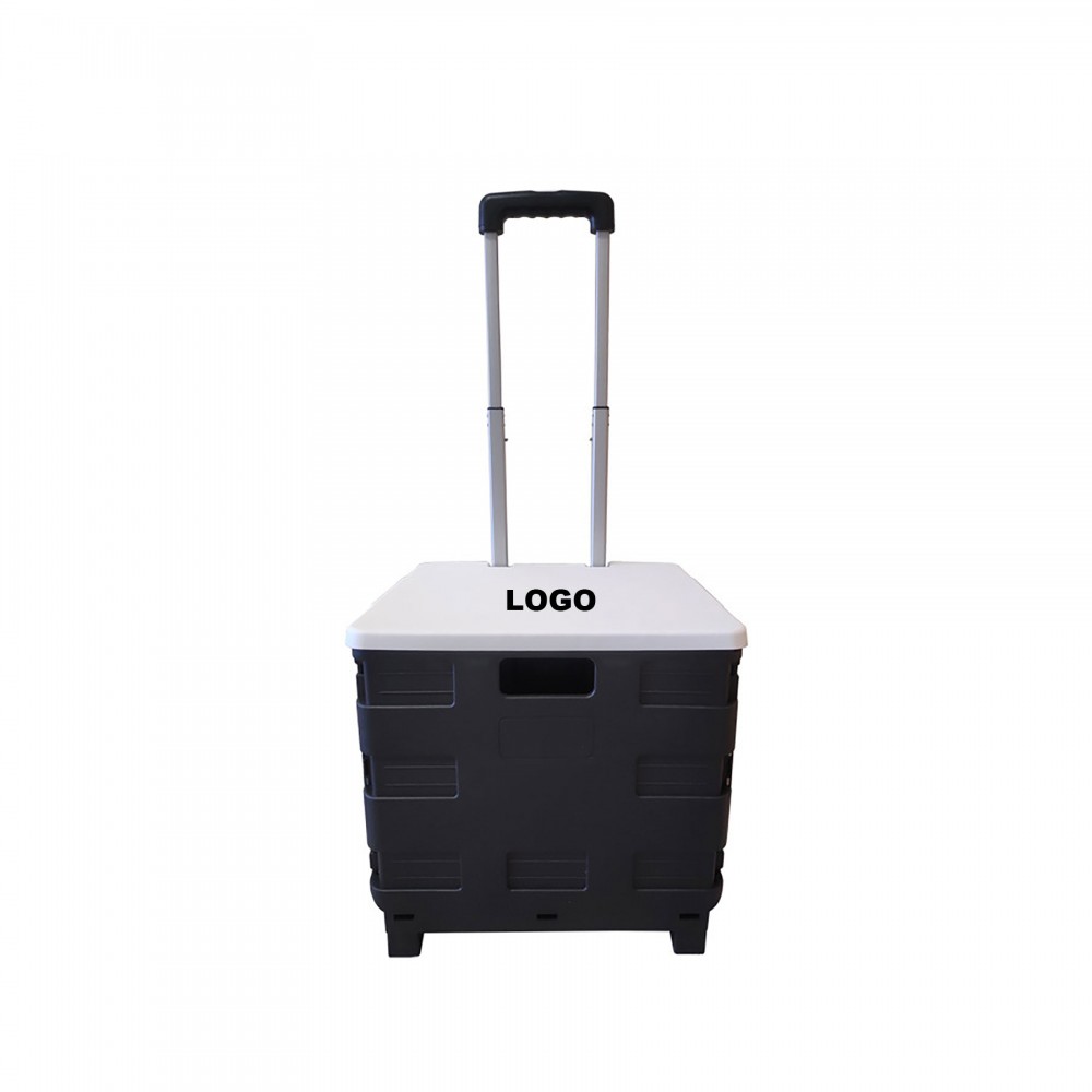 Folding Trolley With Lid with Logo