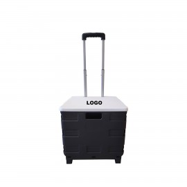Folding Trolley With Lid with Logo