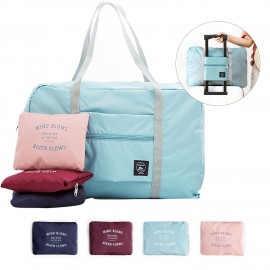 Logo Branded Foldable Duffel Bag  Logo Branded Foldable Duffel Bag