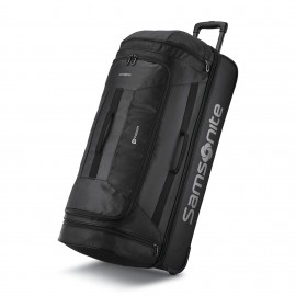 Samsonite Andante 2 32" Drop Bottom Wheeled Duffel - Black with Logo