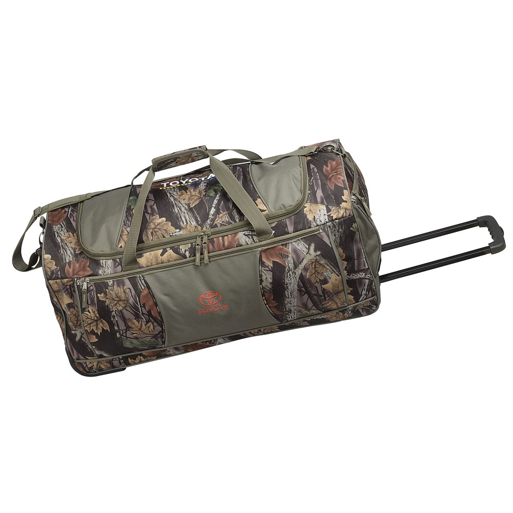 Customized Camouflage Rolling Duffel Bag