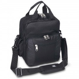 Custom Everest Deluxe Utility Bag, Black  Custom Everest Deluxe Utility Bag, Black