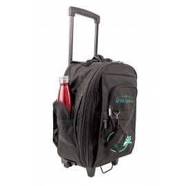Logo Branded Deluxe Expandable Backpack On Wheels  Logo Branded Deluxe Expandable Backpack On Wheels