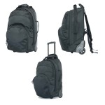 Custom Jumbo Multi-Pocket Wheel Backpack.