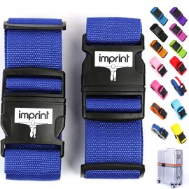 Custom 72" Adjustable Coarse Weave Luggage Strap  Custom 72" Adjustable Coarse Weave Luggage Strap