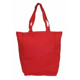 12oz Market Square Canvas Tote ( 9 Colors Available ) with Logo