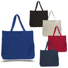 Promotional 20 Inches 12oz Jumbo Canvas Tote