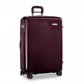 Promotional Briggs & Riley Sympatico Large Expandable Spinner Bag (Plum)