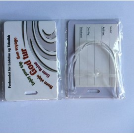 Logo Branded Full Color PVC Luggage Tag With A Card Insert  Logo Branded Full Color PVC Luggage Tag With A Card Insert