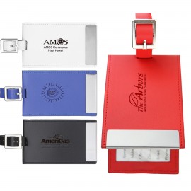 Custom Newport Luggage Tag - Red