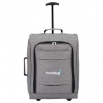 Customized Graphite 20" Upright Luggage