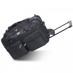 Everest 22" Wheeled Duffel, Black with Logo