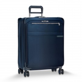 Logo Branded Briggs & Riley Baseline Medium Expandable Spinner Bag (Navy)  Logo Branded Briggs & Riley Baseline Medium Expandable Spinner Bag (Navy)
