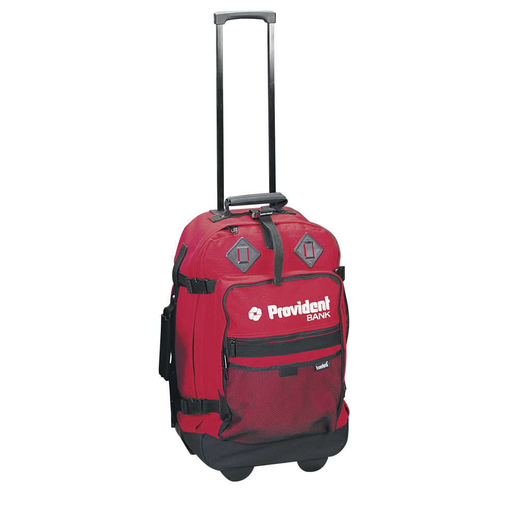 20" Rolling Backpack/ Luggage (20 1/2"x13 1/2"x7 1/2") with Logo