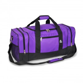 Promotional Everest Sporty Gear Bag, Large, Purple/Black
