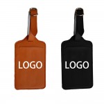 PU Leather Luggage Bag Tag with Logo