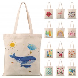 Canvas Tote Bag with Logo