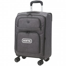 Wenger rPET 21'' Graphite Carry-On with Logo  Wenger rPET 21