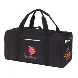 Square Duffle Bag with Logo